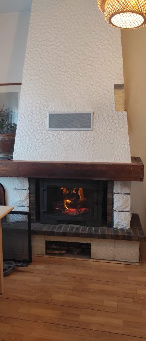 Installation d’un insert à bois avec tubage de cheminée existante